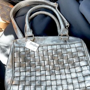 Vintage Neiman Marcus Silver Purse